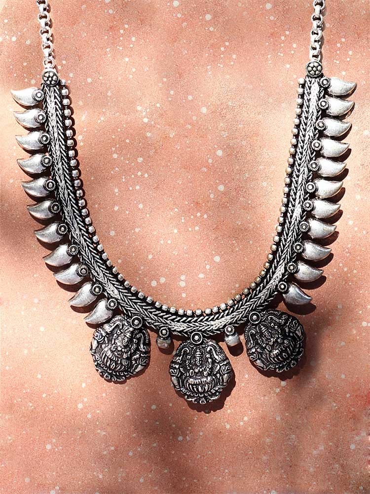 Amazing Oxidized Silver Necklaces Under Rs 500 3