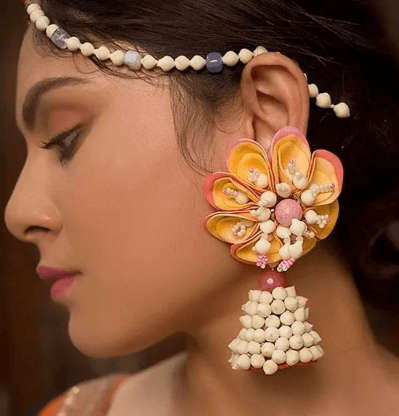 Chunky Floral Earrings