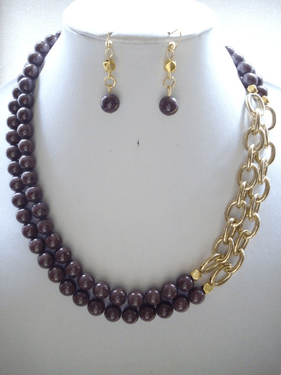Brown Jewelry Jade
