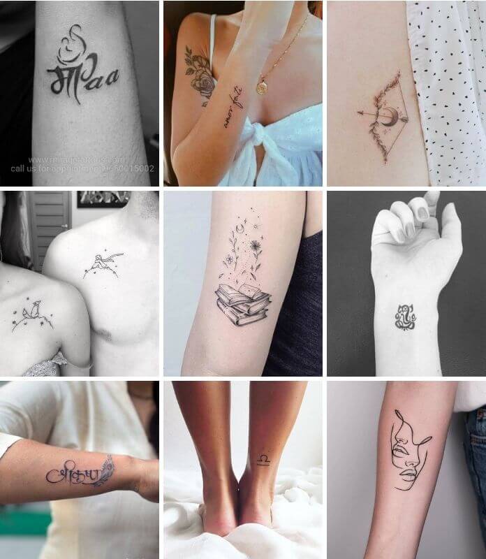 small tattoos for girls: Meaningful tattoo designs
